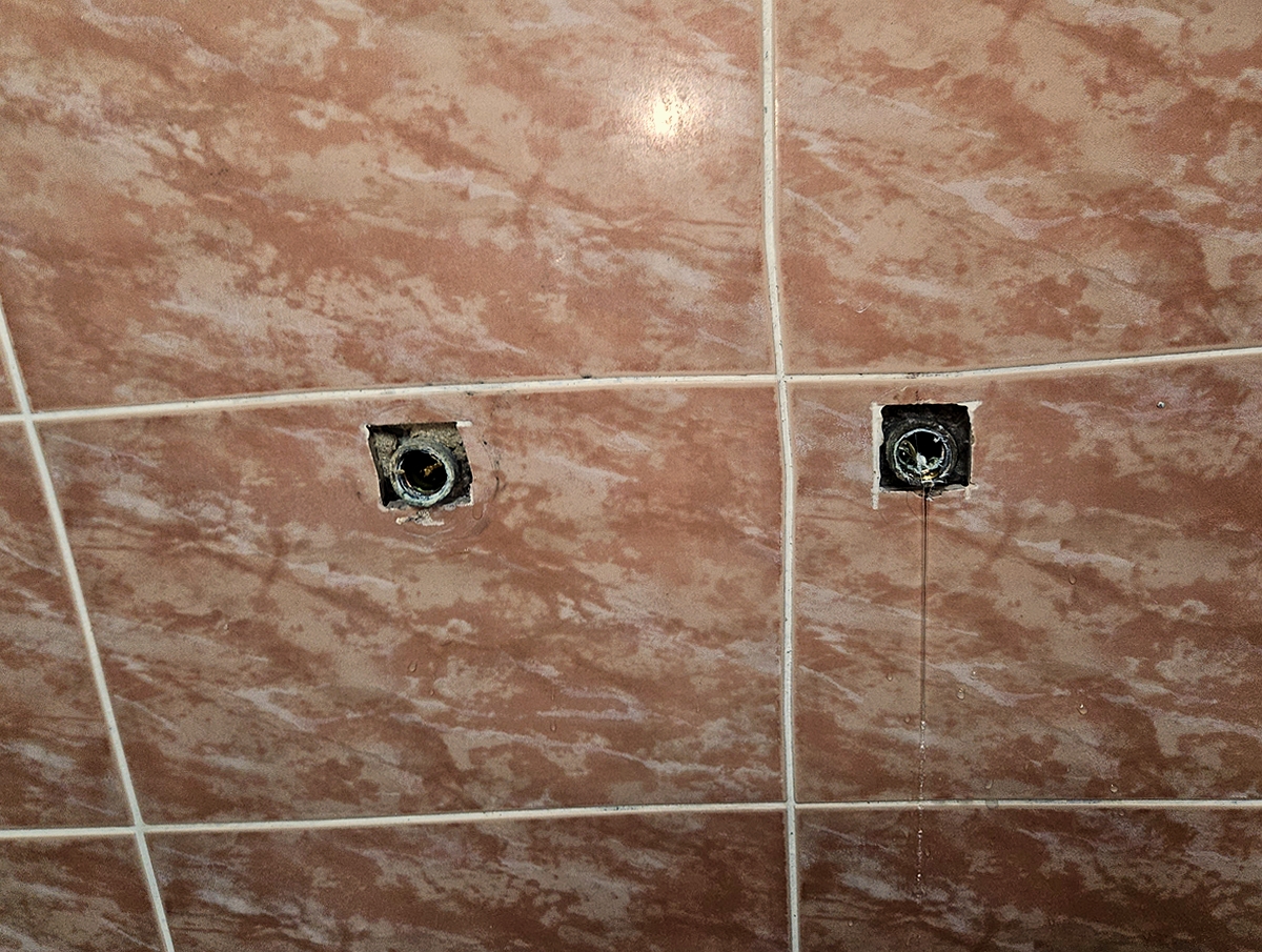 벽면 배관